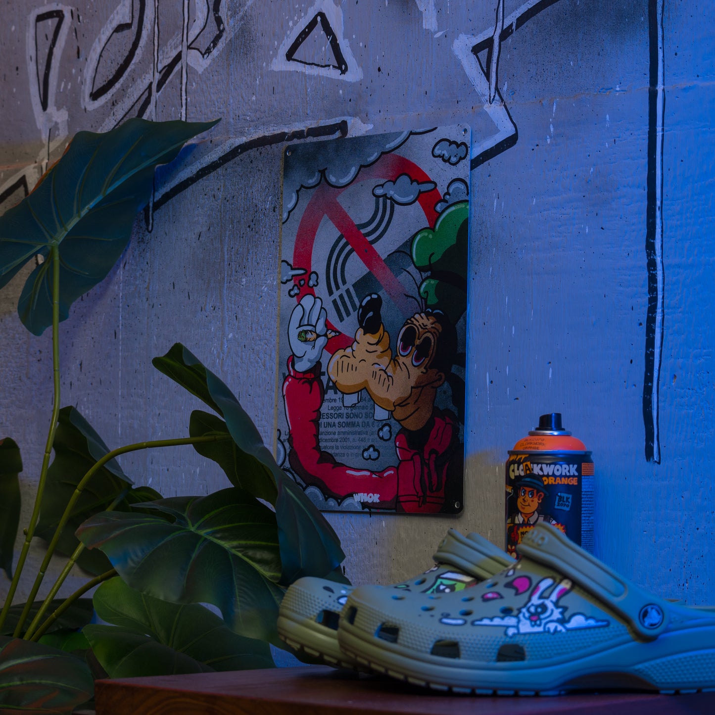 Pippo no smoking sign